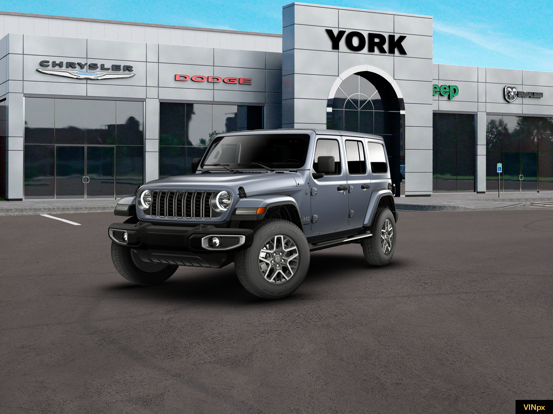 New 2026 Anvil Clear-Coat Exterior Paint Jeep Sahara image 1