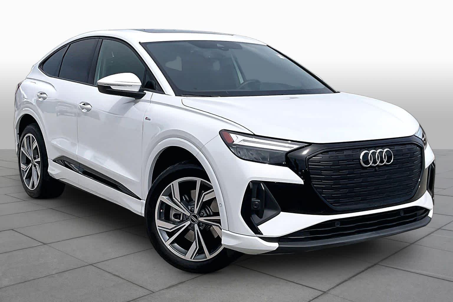 Used 2024 Glacier White Metallic Audi Premium Plus image 2