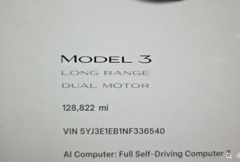 Used 2022 White Tesla Long Range image 6