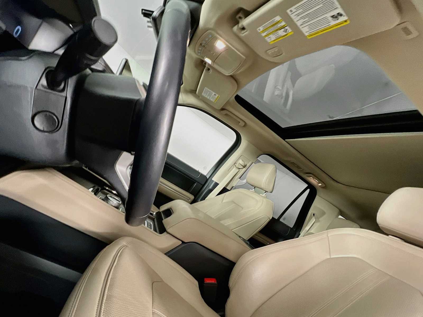 Used 2024 Star White Metallic Tri-Coat Ford Limited image 23