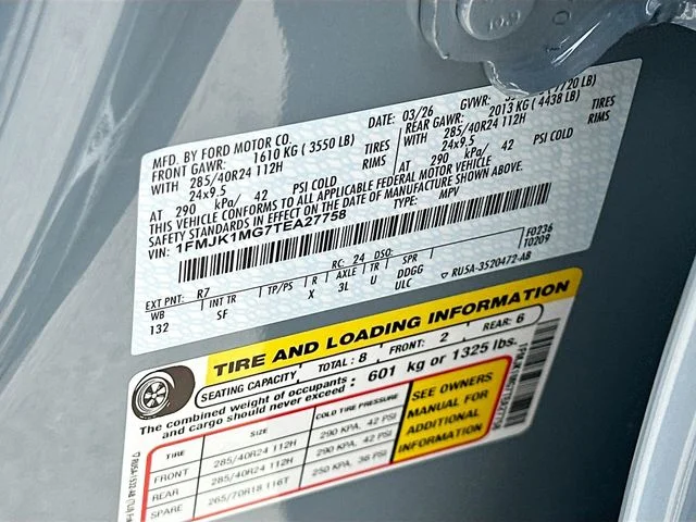 New 2026 Gray Metallic Ford Platinum image 21