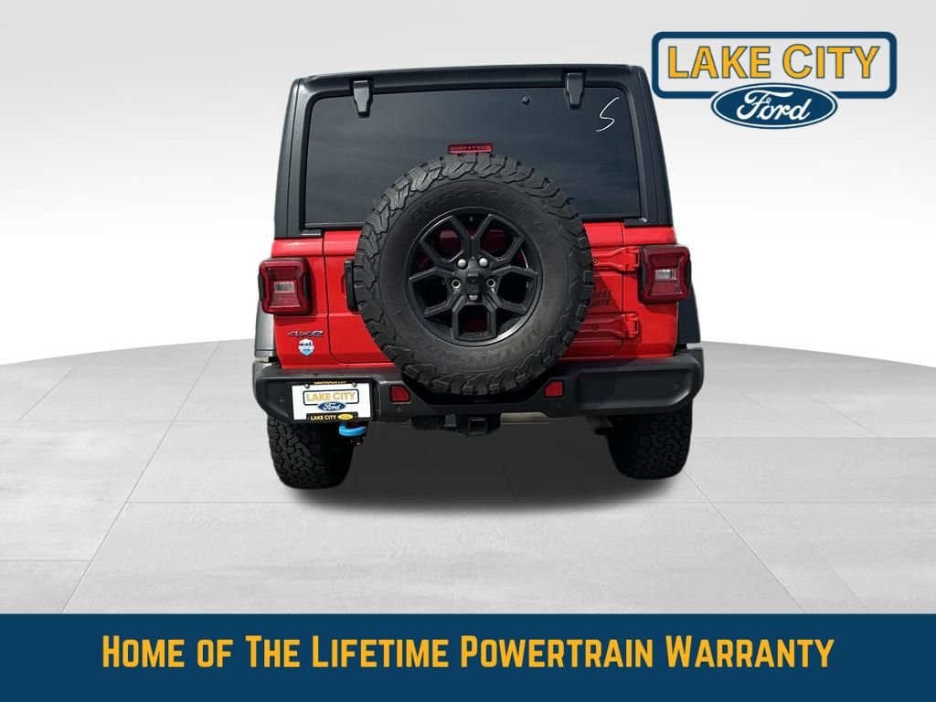 Used 2024 Firecracker Red Clearcoat Jeep Willys 4xe image 4