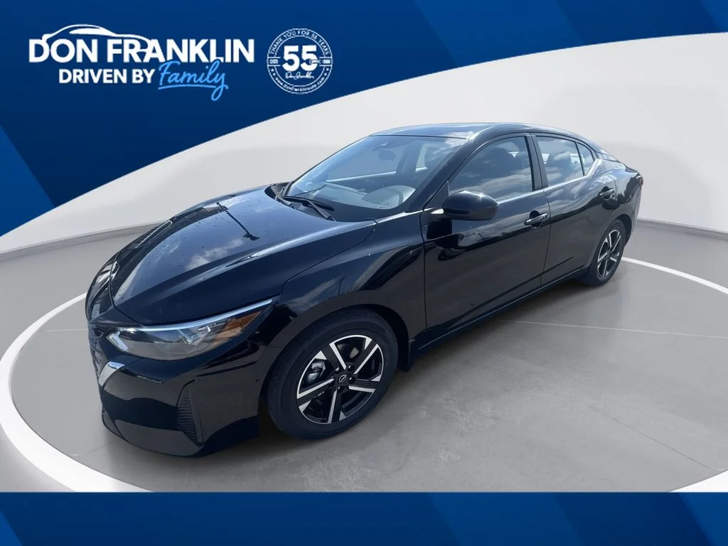 Used 2025 Black Nissan SV image 1