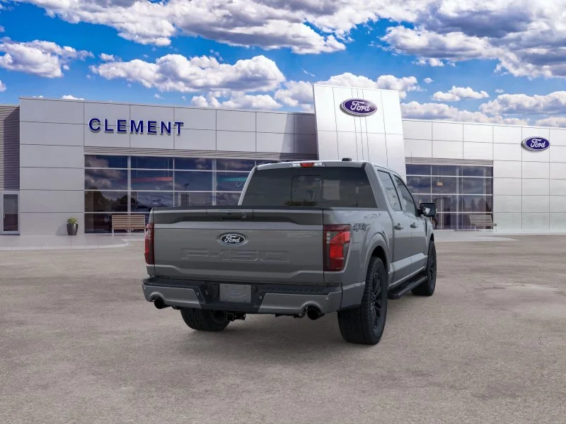New 2026 Carbonized Gray Metallic Ford XLT image 8
