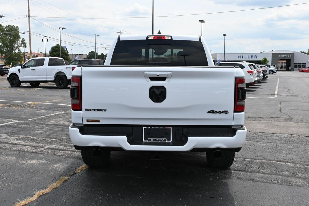 Used 2022 Bright White Clearcoat Ram Sport image 10