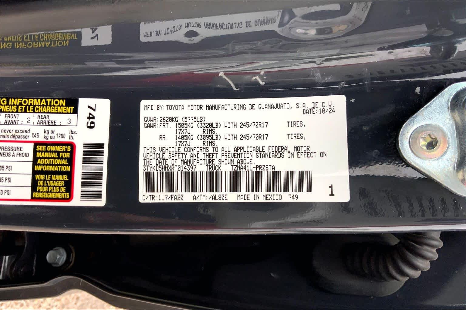 Used 2024 Underground Toyota SR image 18