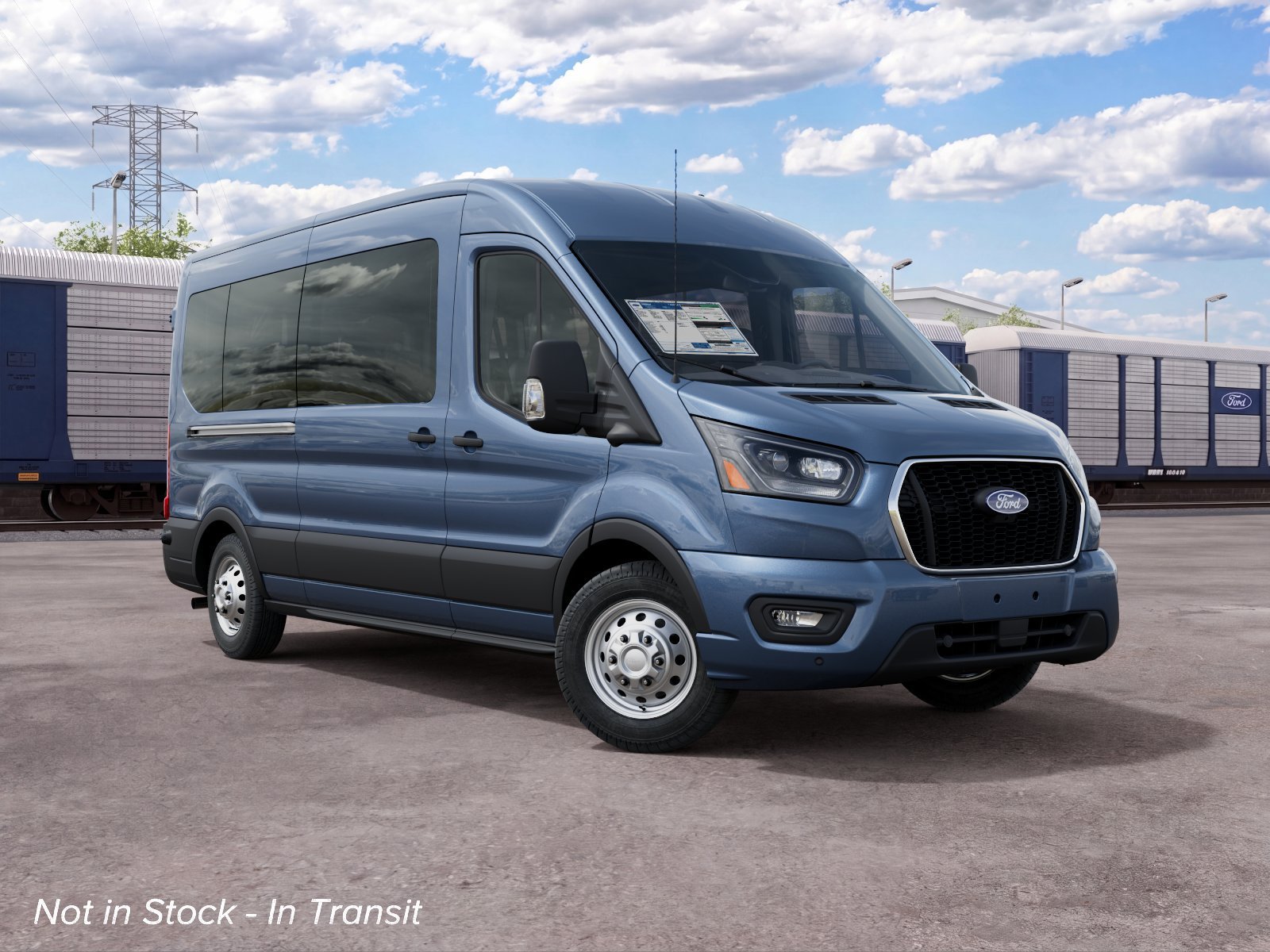 New 2027 Blue Metallic Ford XLT image 4