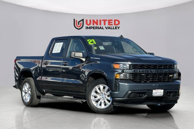 Used 2021 Gray Chevrolet Custom image 1