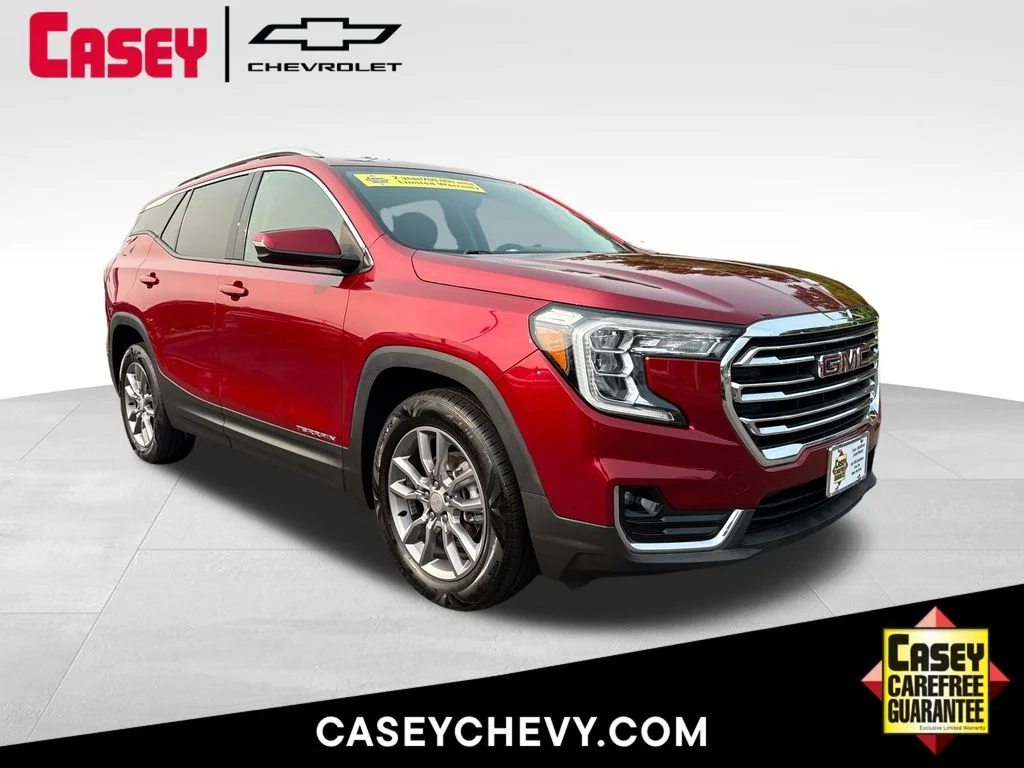 Used 2022 Red GMC SLT image 1