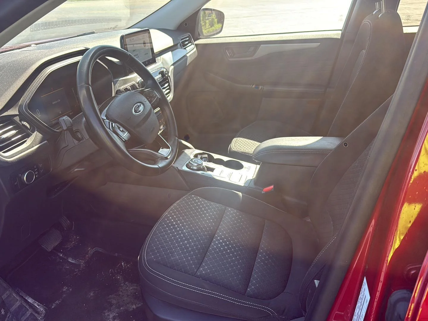 Used 2023 Rapid Red Metallic Tinted Clearcoat Ford Active image 13