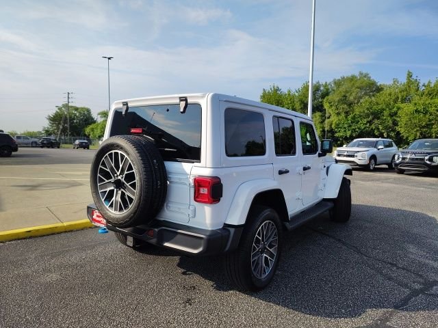 Used 2023 White Jeep Sahara 4xe image 7