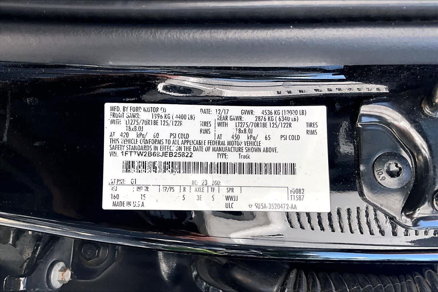 Used 2018 Shadow Black Ford XL image 31