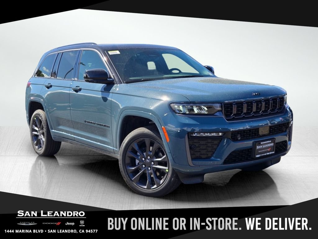 New 2026 Steel Blue Exterior Paint Jeep Limited Reserve image 1