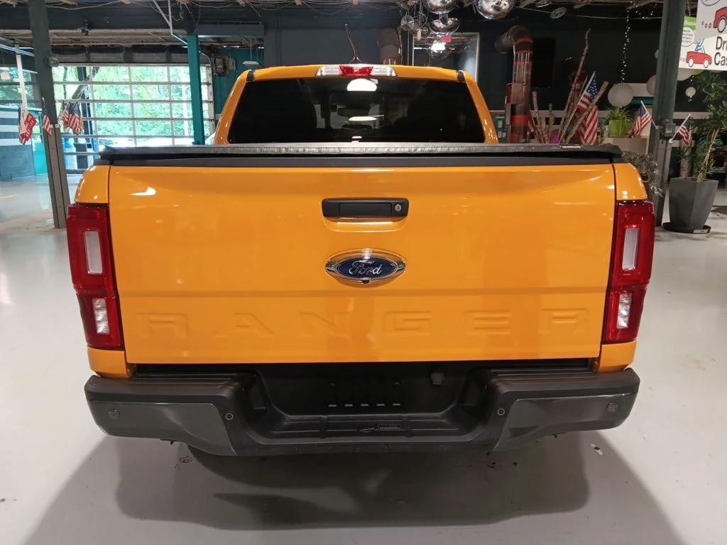 Used 2021 Orange Metallic Ford XLT image 12
