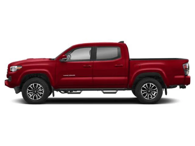 Used 2021 Barcelona Red Metallic Toyota TRD Sport image 3