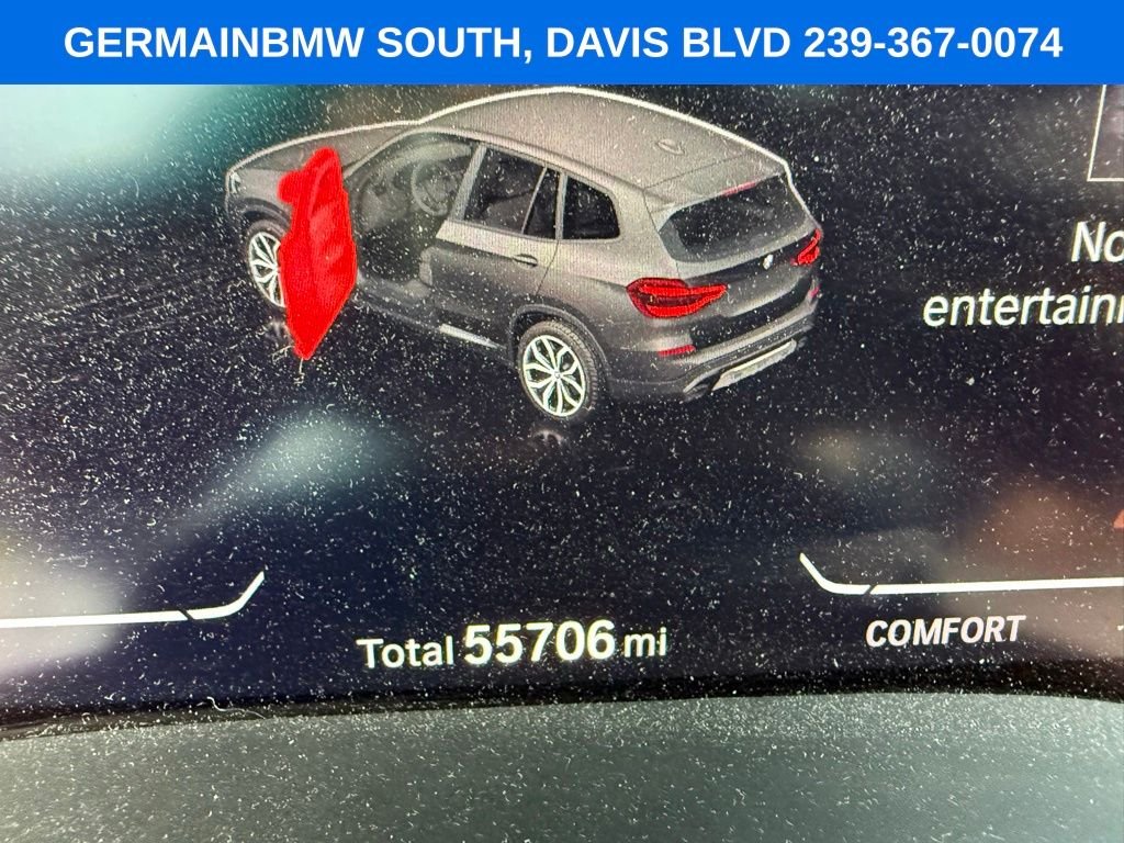 Used 2021 White Metallic BMW xDrive30i image 21