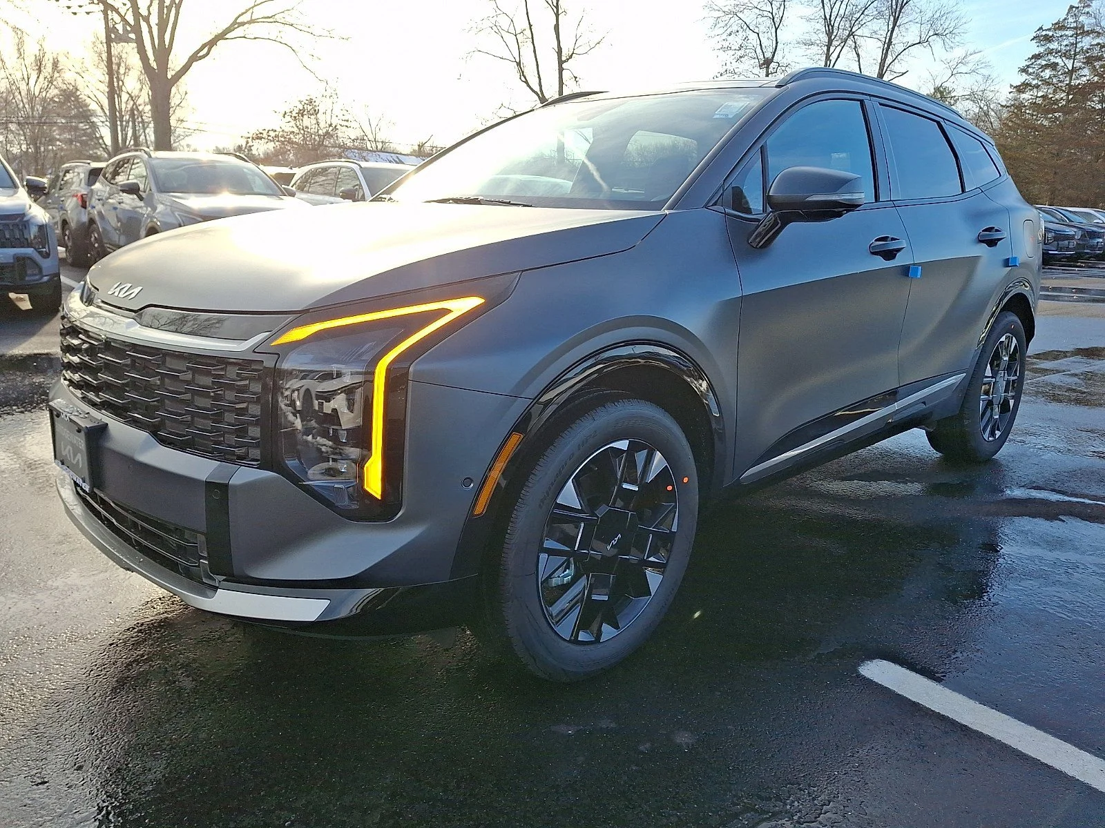 New 2026 Shadow Matte Gray Kia SX Prestige image 3