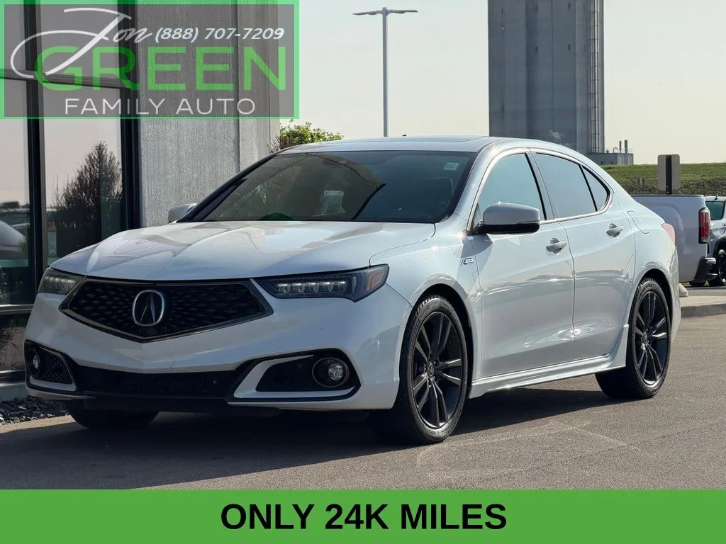 Used 2020 White Acura A-Spec image 1