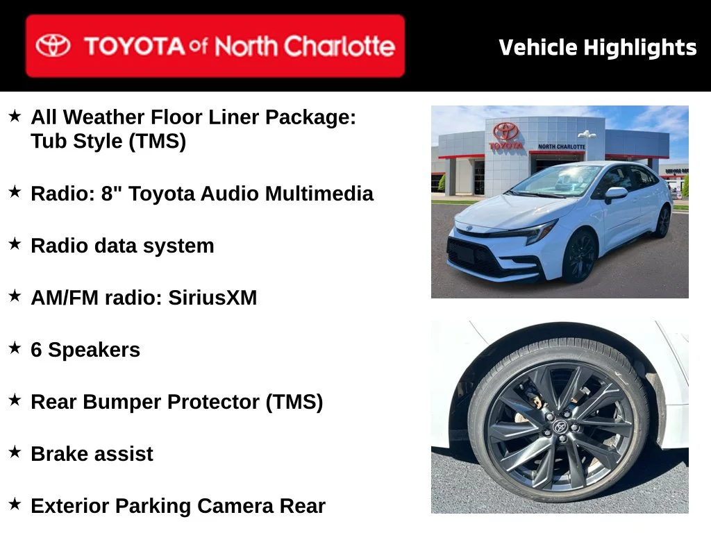 Certified Used 2024 White Toyota SE image 4
