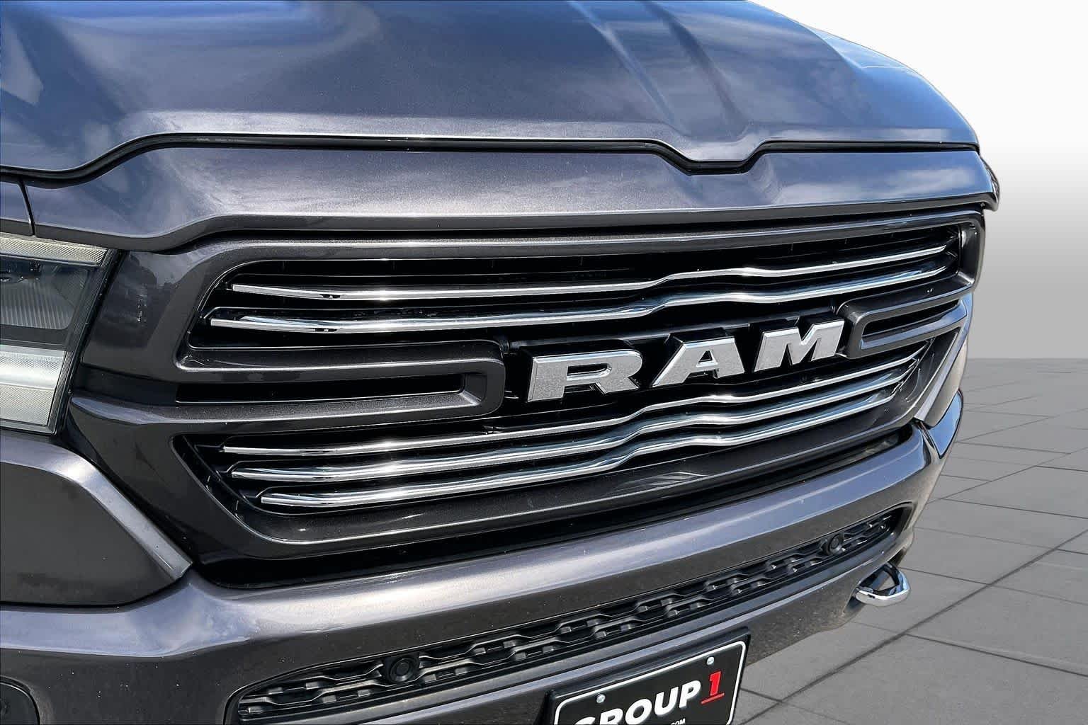 Used 2022 Granite Crystal Metallic Clearcoat Ram Laramie image 30