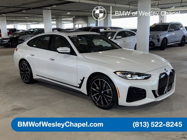 Certified 2024 BMW i4 40 with VIN WBY73AW0XRFR49311 for sale in Wesley Chapel, FL