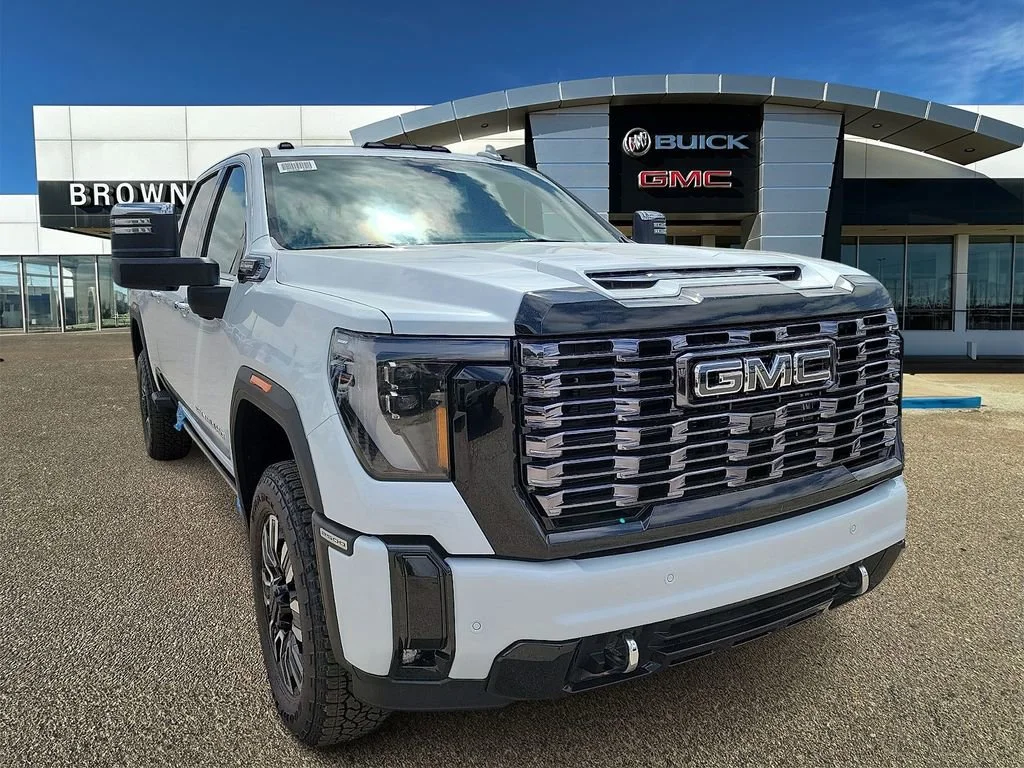 New 2026 Glacier White Tricoat GMC Denali Ultimate image 1
