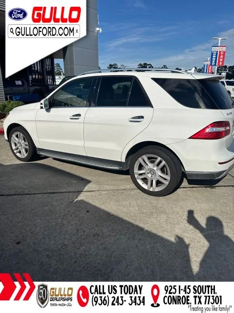 Used 2014 White Mercedes-Benz ML 350 image 2
