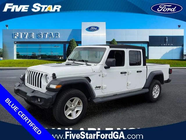 Certified Used 2020 White Jeep Sport image 3