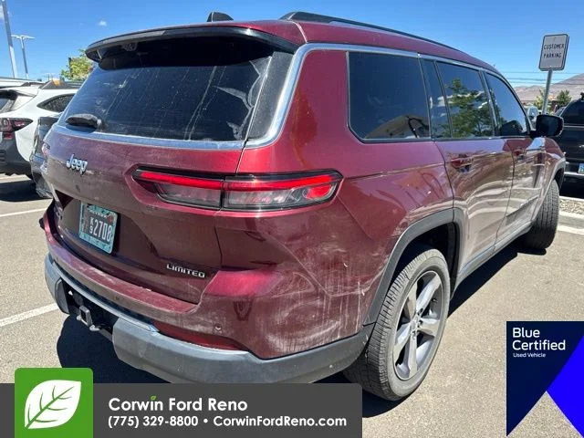 Used 2021 Velvet Red Pearlcoat Jeep Limited image 10