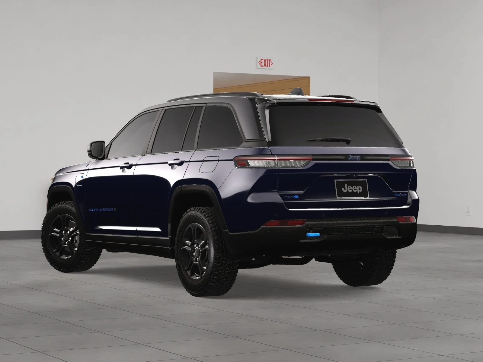 New 2024 Midnight Sky Exterior Paint Jeep Trailhawk 4xe image 34