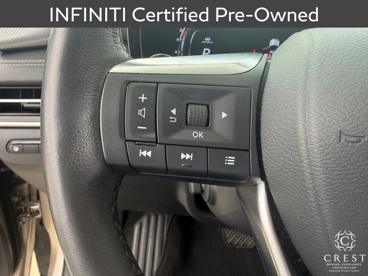Certified Used 2024 Warm Titanium INFINITI LUXE image 17