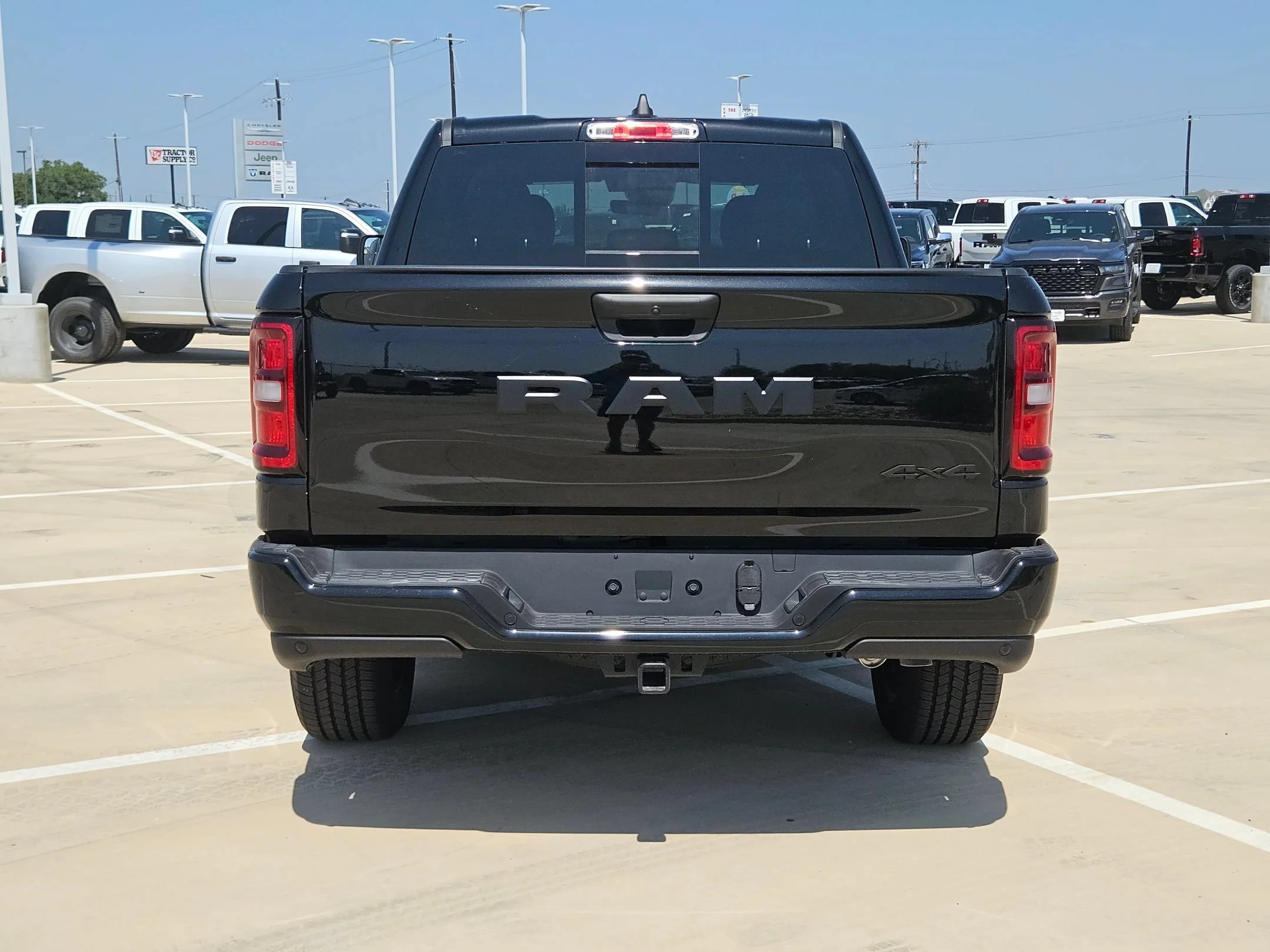 New 2026 Diamond Black Crystal Pearlcoat RAM Express image 4