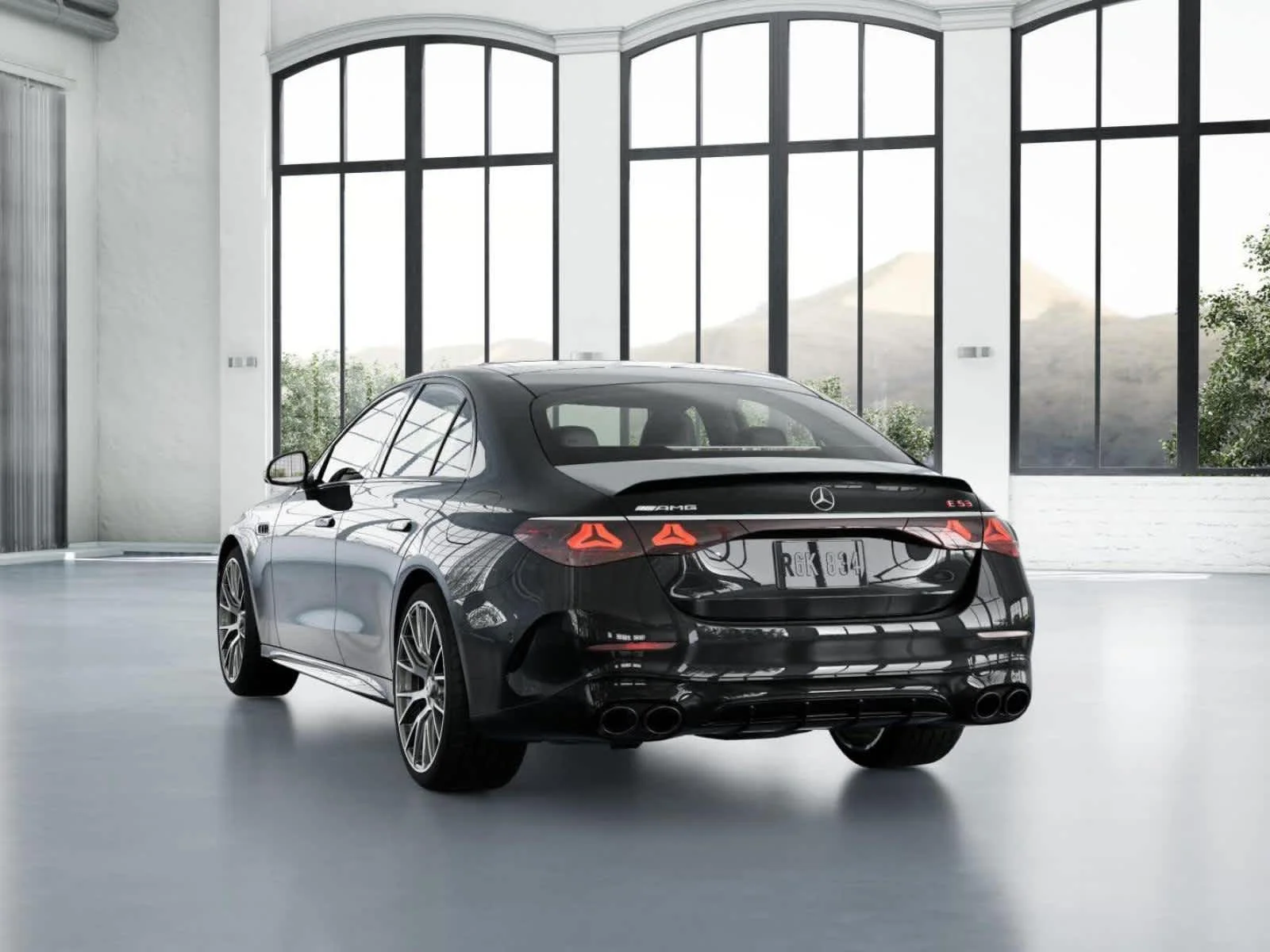 New 2026 Obsidian Black Metallic Mercedes-Benz AMG® E 53 E image 25