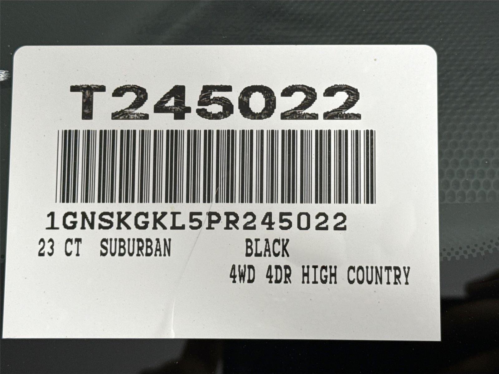Used 2023 Black Chevrolet High Country image 48