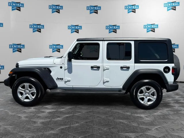 Certified Used 2023 White Jeep Sport S image 3