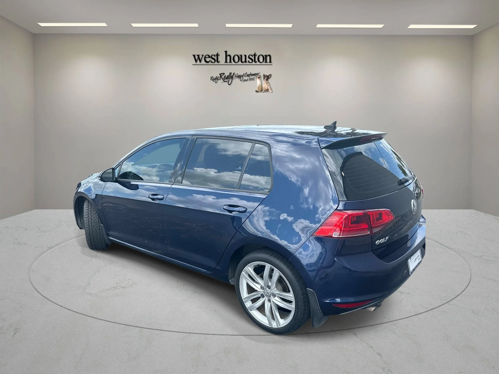 Used 2015 Blue Volkswagen 4dr HB Auto TSI S w/Sunroof image 8