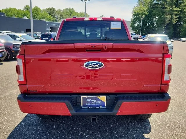 Certified Used 2023 Rapid Red Metallic Tinted Clearcoat Ford Lariat image 5