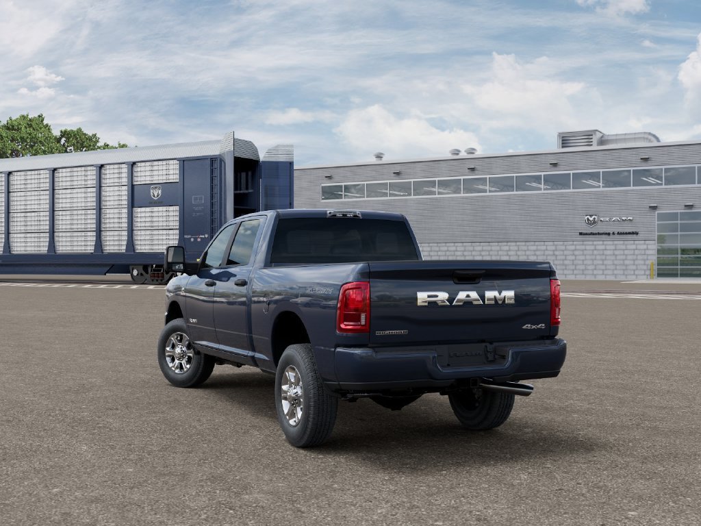 New 2027 Forged Blue Metallic Exterior Paint RAM Big Horn image 3
