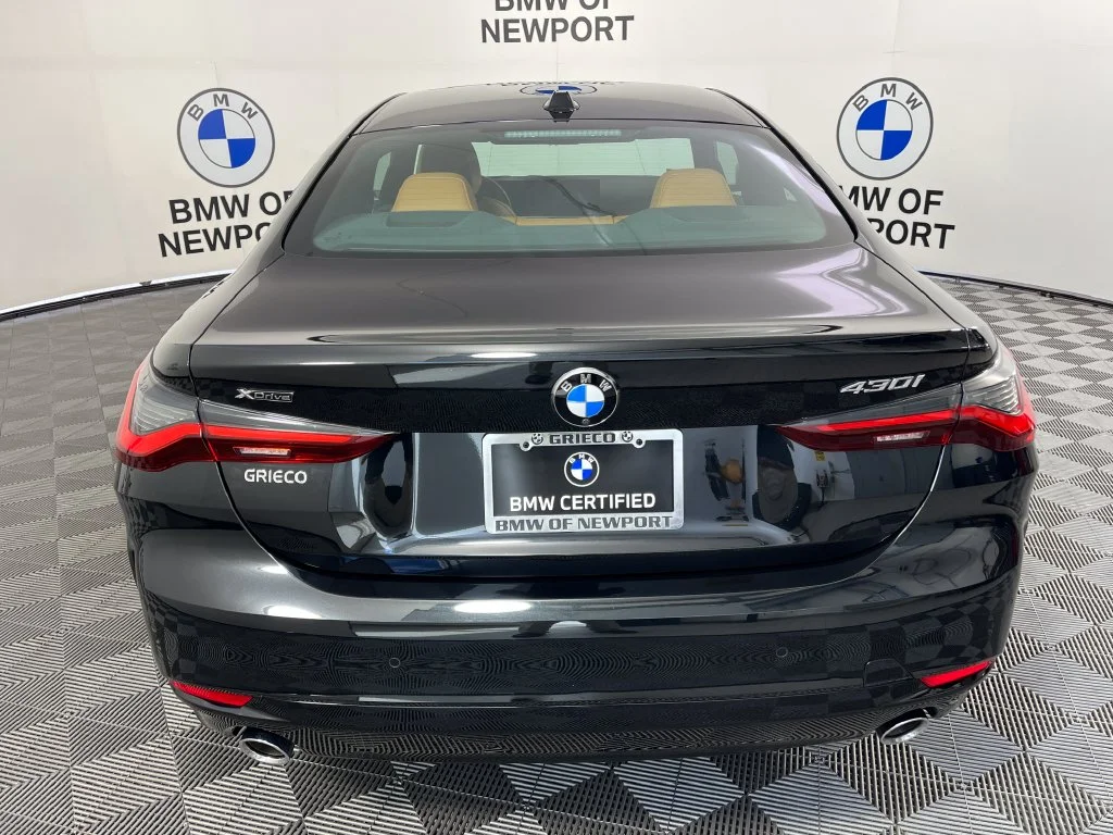 Certified Used 2024 Black Sapphire Metallic BMW 430i xDrive image 12