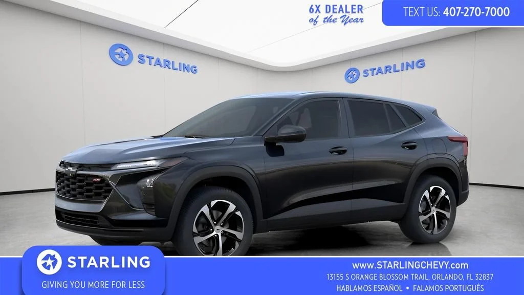 New 2026 Mosaic Black Metallic Chevrolet 1RS image 1