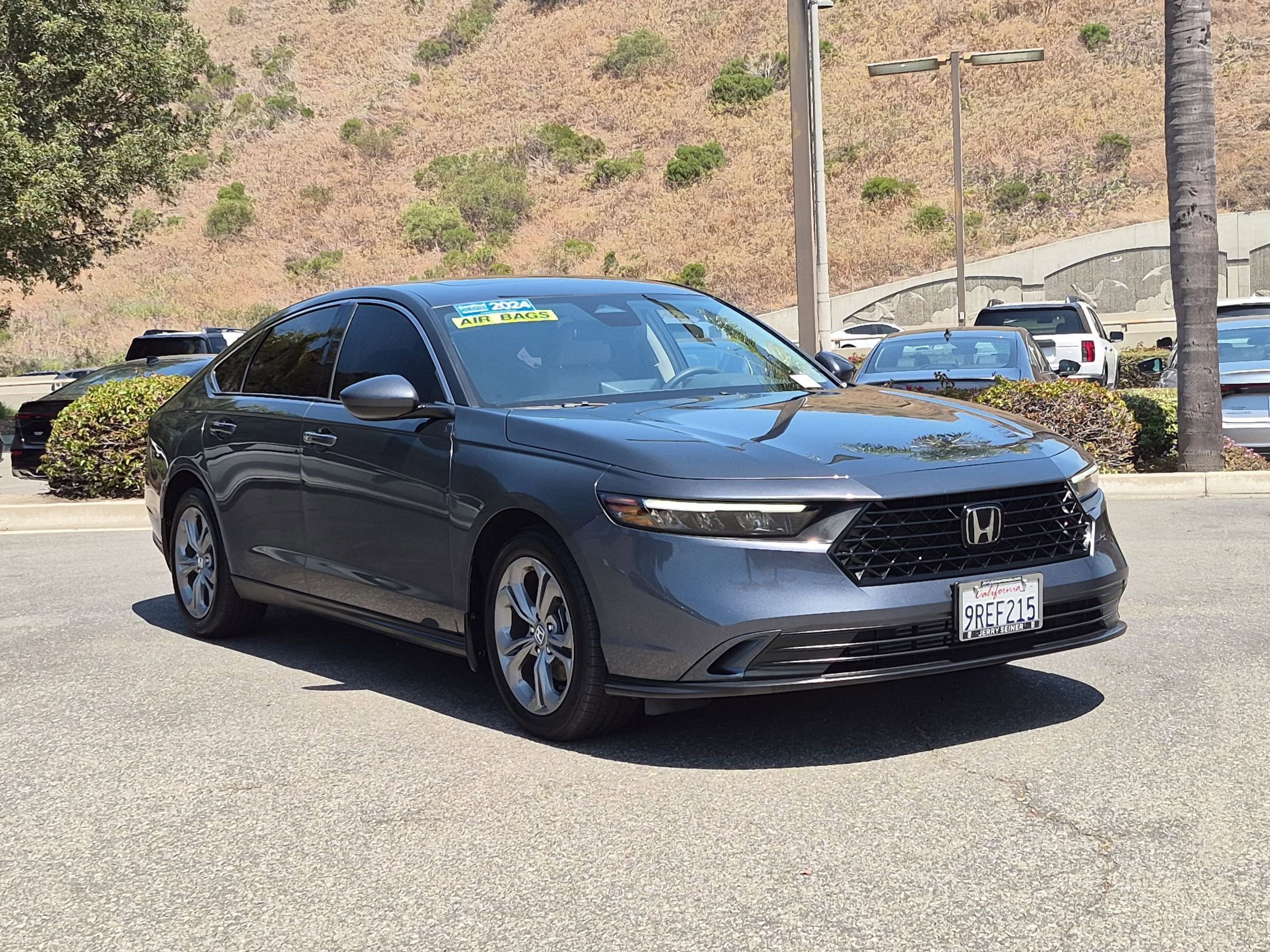 Used 2024 Gray Metallic Honda EX image 7
