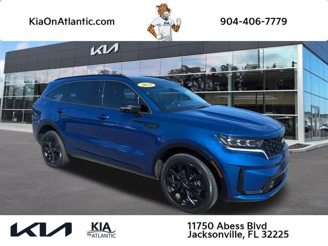 Used 2023 Blue Kia SX image 1
