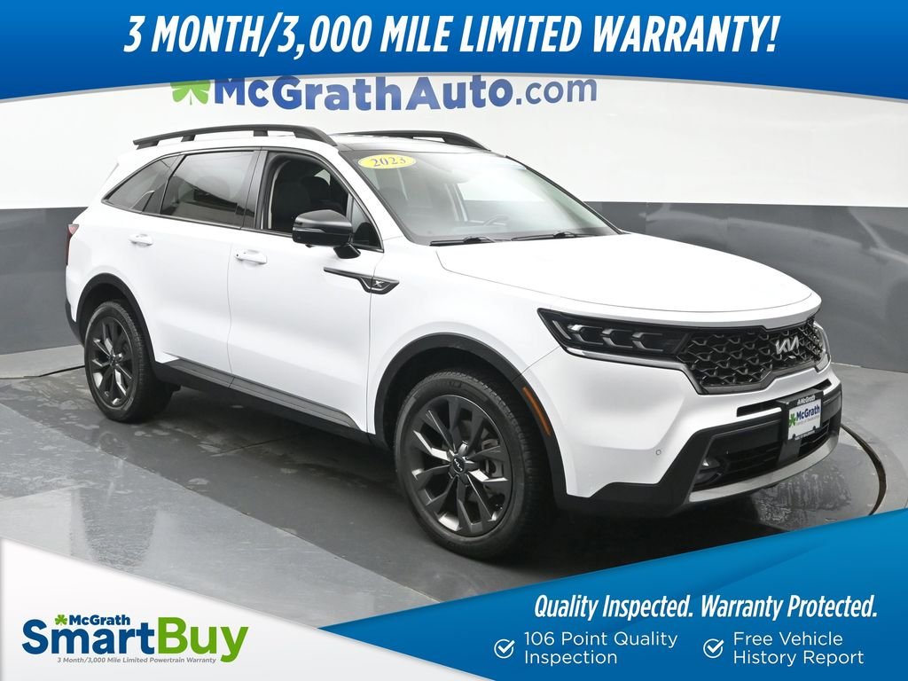 Used 2023 White Kia X-Line SX Prestige image 1