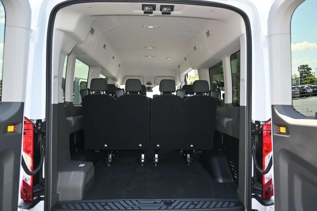 New 2026 Oxford White Ford Passenger Van XLT image 12
