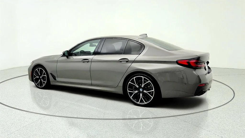 Used 2022 Bernina Grey Amber Effect Metallic BMW 530i Sedan w/ M Sport Pkg, 20