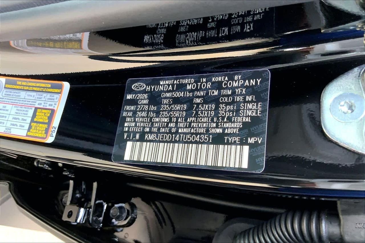 New 2026 Ash Black Hyundai Limited image 19