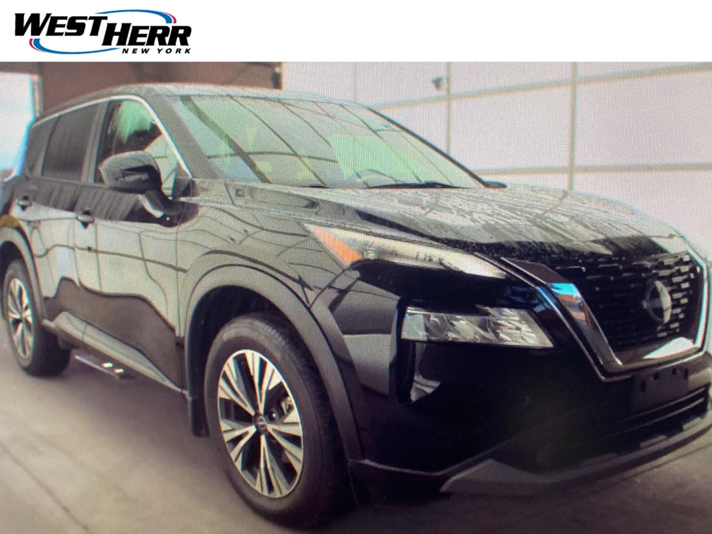 Used 2023 Super Black Nissan SV image 1