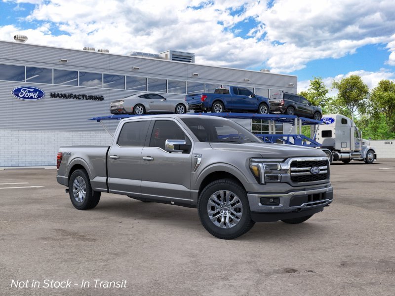 New 2026 Carbonized Gray Metallic Ford Lariat image 1