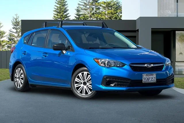 Certified Used 2023 Blue Subaru Base image 2