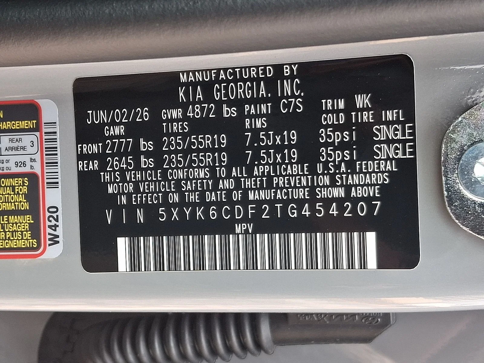 New 2026 Gray Kia X-Line image 24